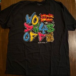 NWOT 3Forty Inc “No Days Off” Graffiti Graphic T-Shirt XL